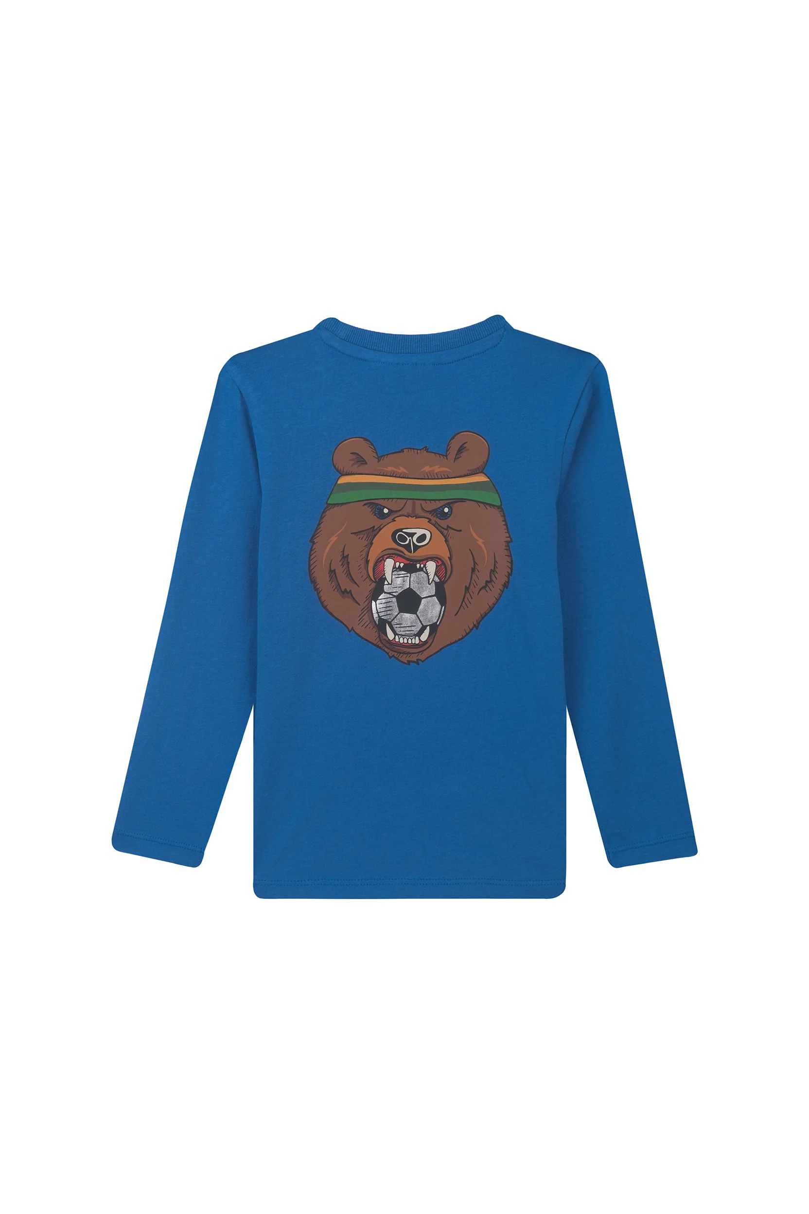 T-shirts lange mouw blauw Someone - Image 2