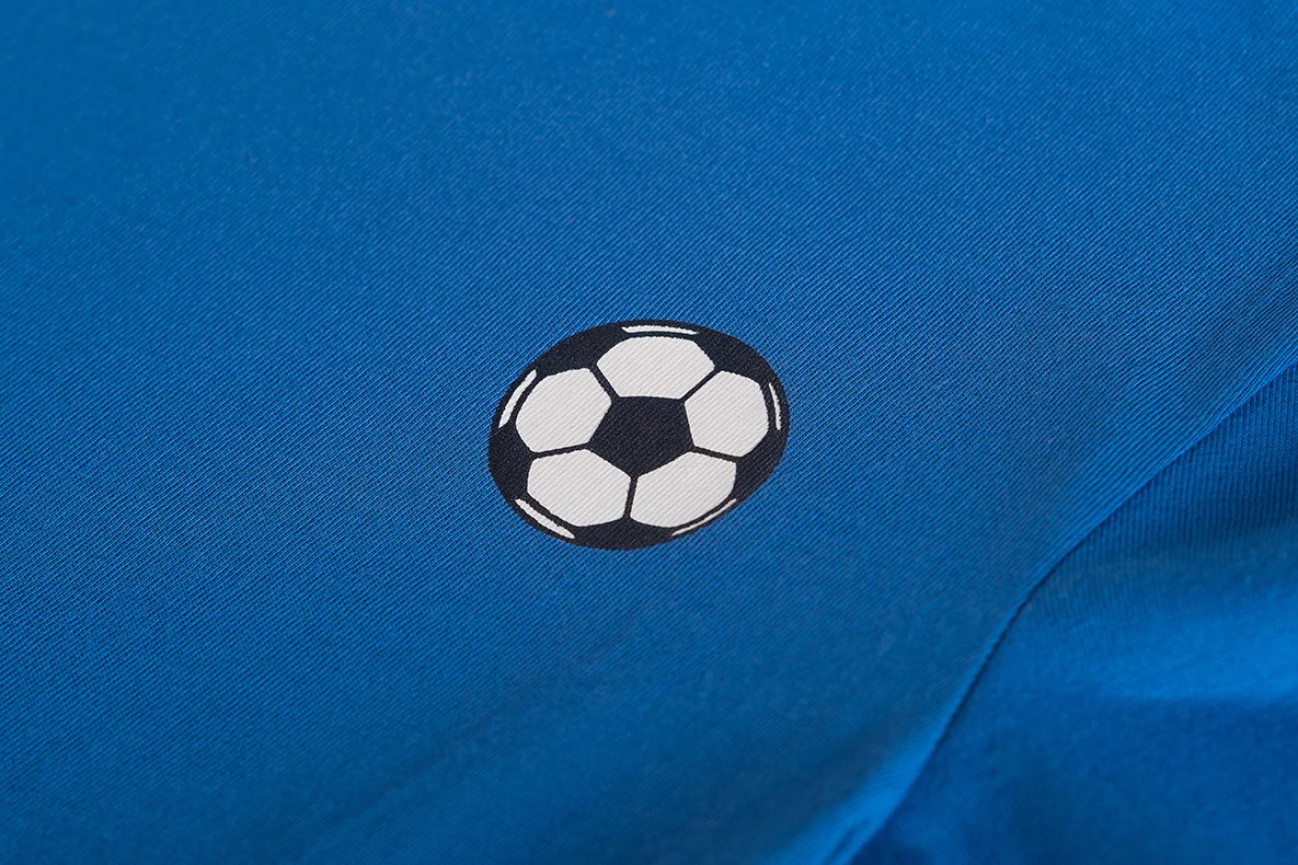 T-shirts lange mouw blauw Someone - Image 3