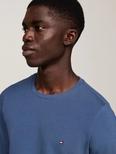 T-shirts lange mouw blauw Tommy Hilfiger - Image 3
