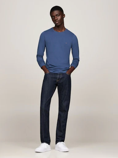 T-shirts lange mouw blauw Tommy Hilfiger - Image 4