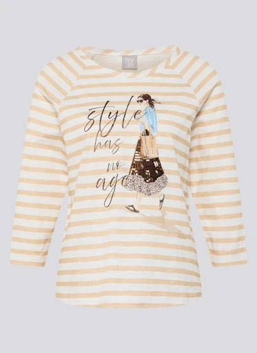 T-shirts lange mouw bruin Rabe - Image 6