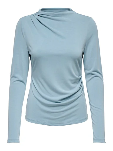 T-shirts lange mouw blauw ONLY