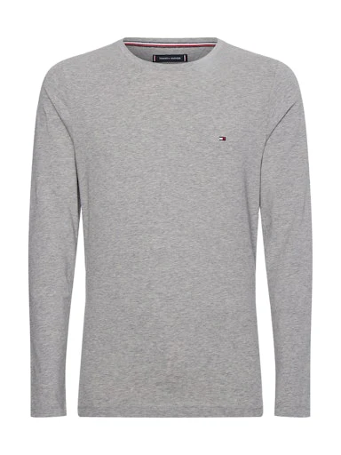 T-shirts lange mouw grijs Tommy Hilfiger - Image 4