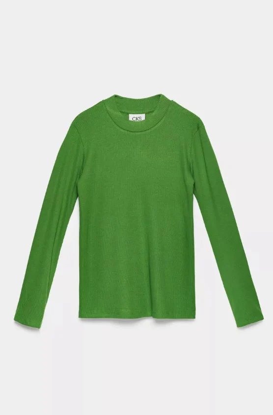 T-shirts lange mouw groen CKS - Image 2