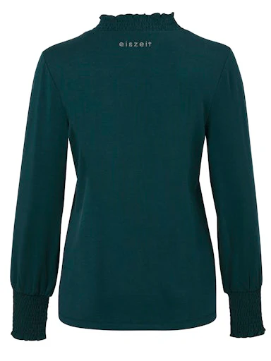 T-shirts lange mouw groen eiszeit - Image 2