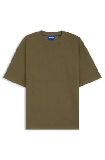 T-shirts korte mouw groen HUGO BLUE
