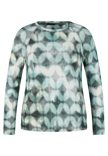 T-shirts lange mouw groen LeComte