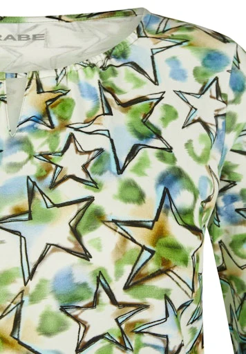 T-shirts lange mouw groen Rabe - Image 3