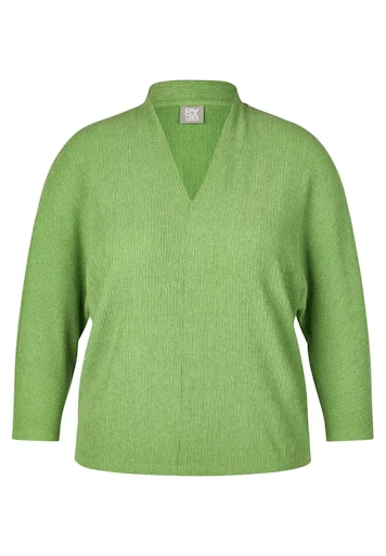 T-shirts lange mouw groen Rabe