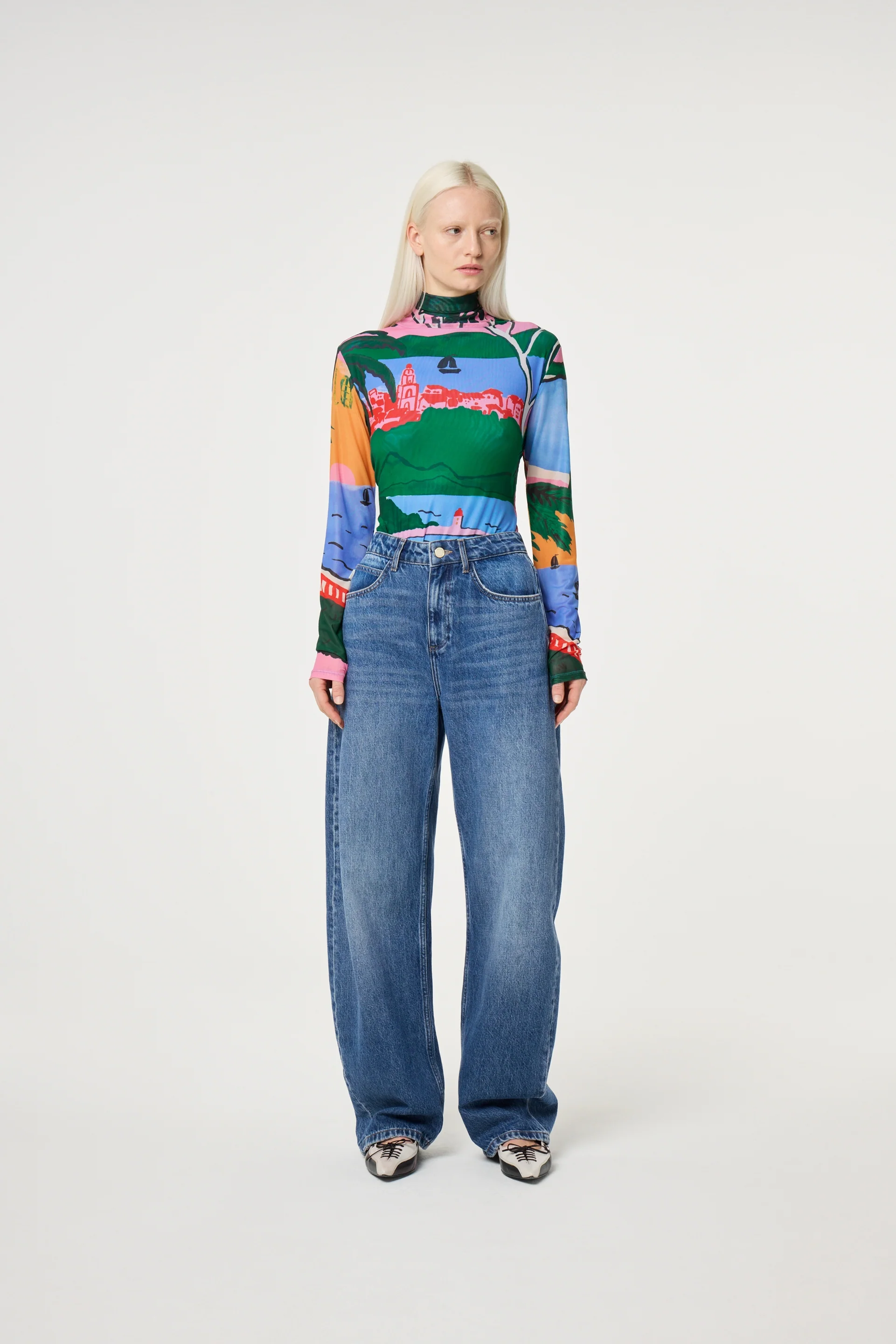 T-shirts lange mouw multicolor Fabienne Chapot - Image 2