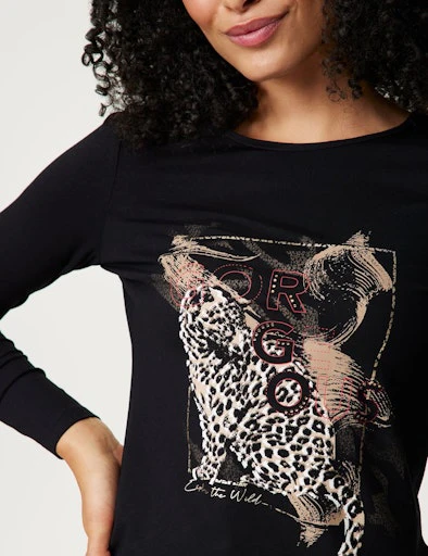 T-shirts lange mouw multicolor GERRY WEBER - Image 4