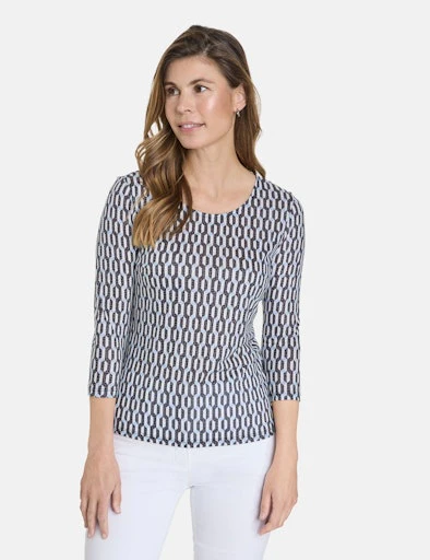 T-shirts lange mouw multicolor GERRY WEBER - Image 3