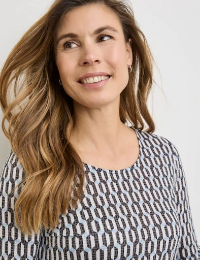T-shirts lange mouw multicolor GERRY WEBER - Image 4