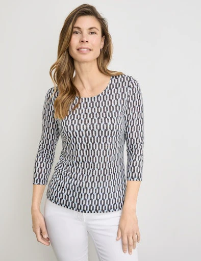 T-shirts lange mouw multicolor GERRY WEBER - Image 5