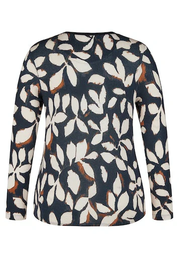 T-shirts lange mouw navy LeComte - Image 2