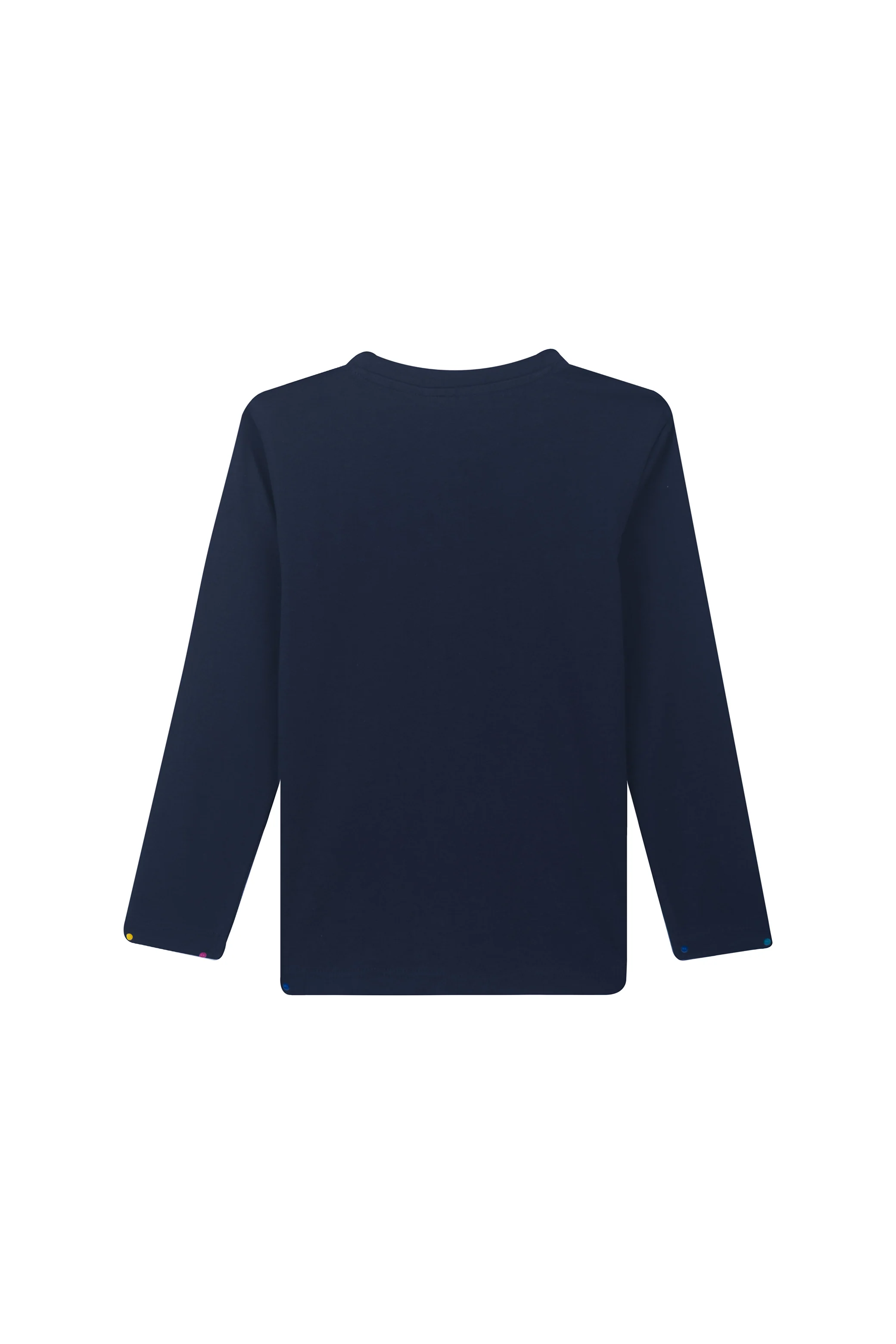 T-shirts lange mouw navy Someone - Image 3