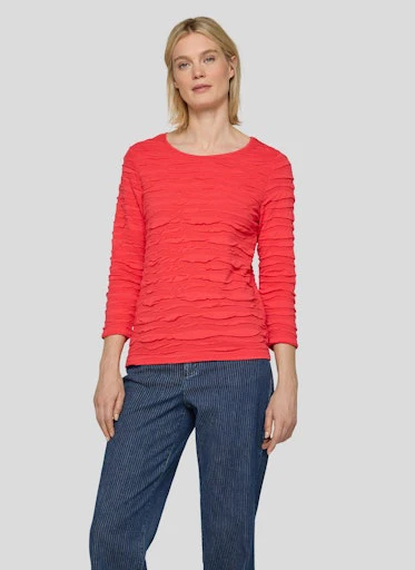 T-shirts lange mouw oranje Rabe - Image 2