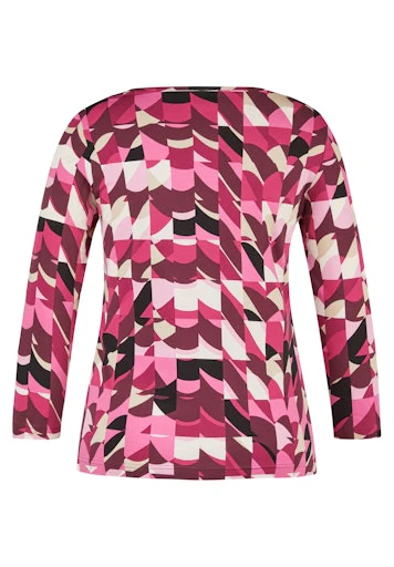 T-shirts lange mouw paars Rabe - Image 2