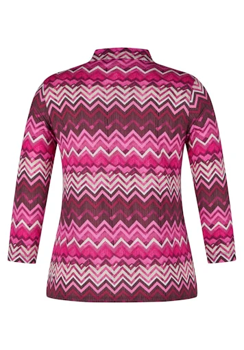 T-shirts lange mouw paars Rabe - Image 2