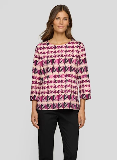 T-shirts lange mouw paars Rabe - Image 2