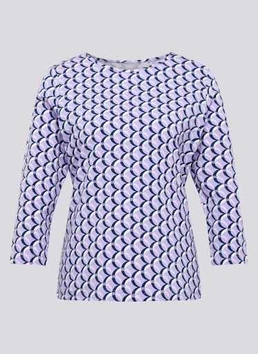 T-shirts lange mouw paars Rabe - Image 6