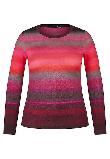 T-shirts lange mouw rood LeComte