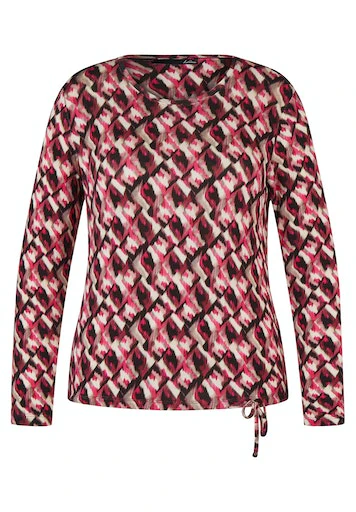 T-shirts lange mouw rood LeComte