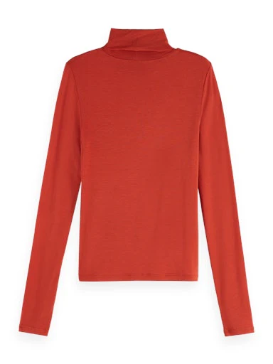 T-shirts lange mouw rood Scotch & Soda - Image 2