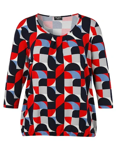 T-shirts lange mouw rood Via Appia Due