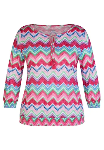 T-shirts lange mouw roze Rabe