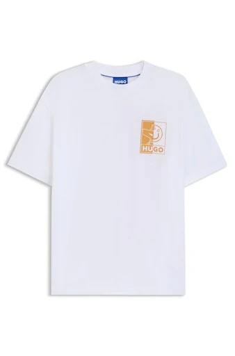T-shirts korte mouw wit HUGO BLUE
