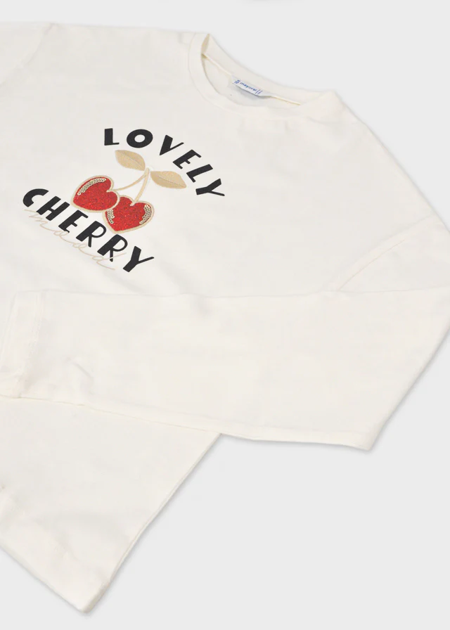 T-shirts lange mouw wit Mayoral - Image 3