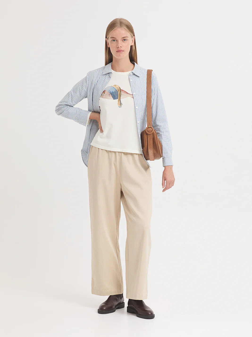 T-shirts lange mouw wit Nice Things - Image 4