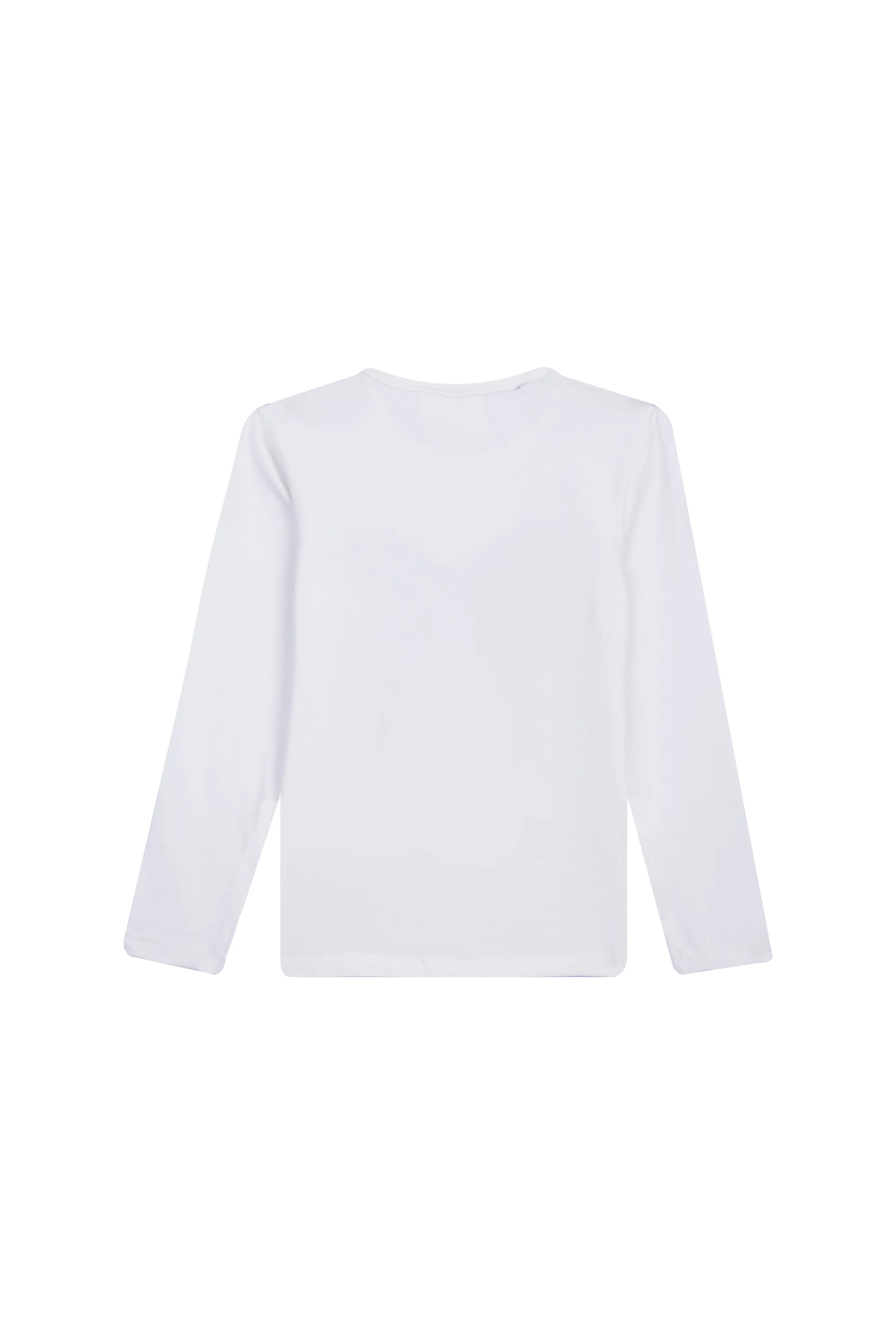 T-shirts lange mouw wit Someone - Image 3