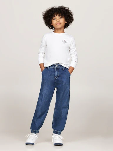 T-shirts lange mouw wit Tommy Hilfiger - Image 5