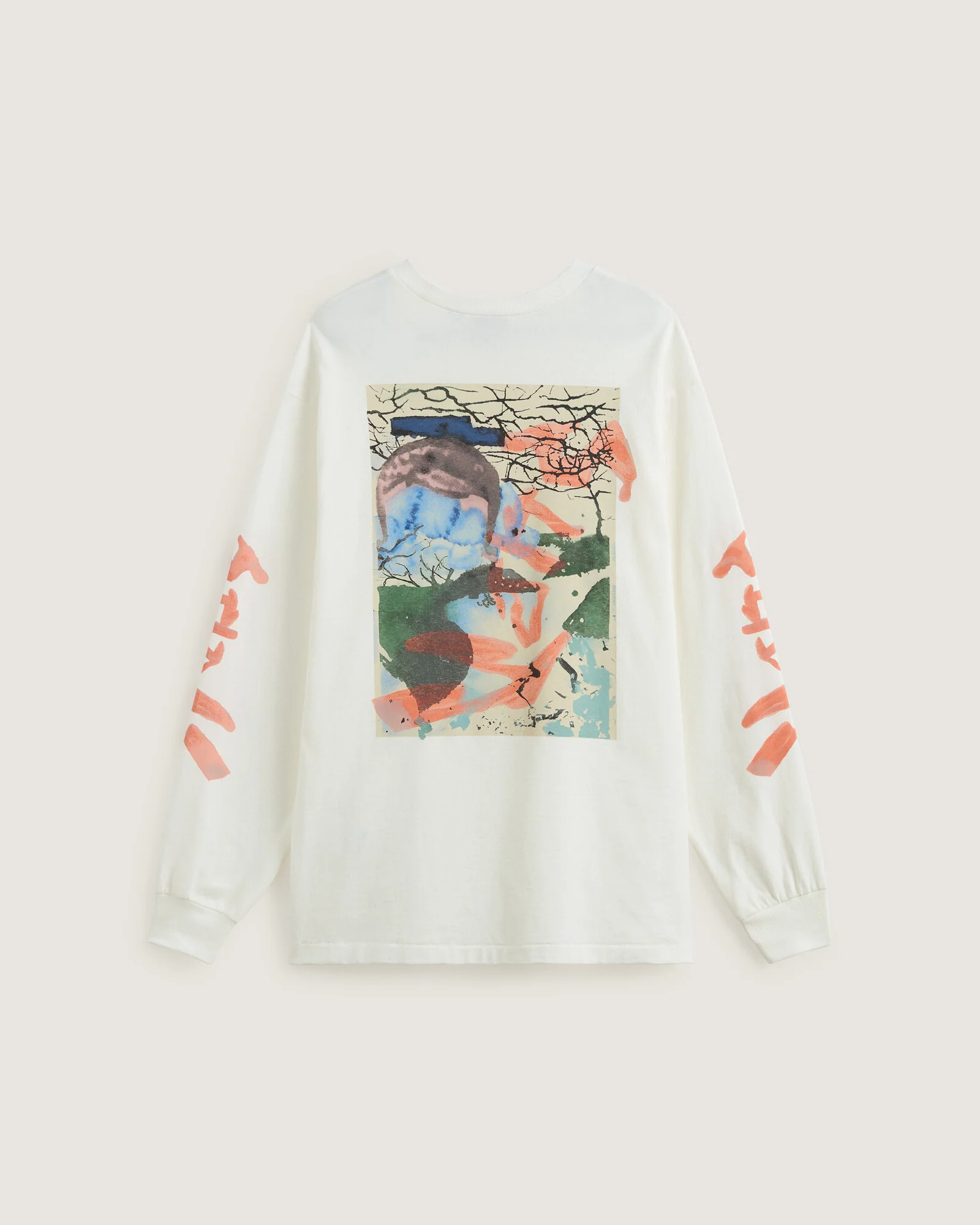T-shirts lange mouw wit Vans - Image 2