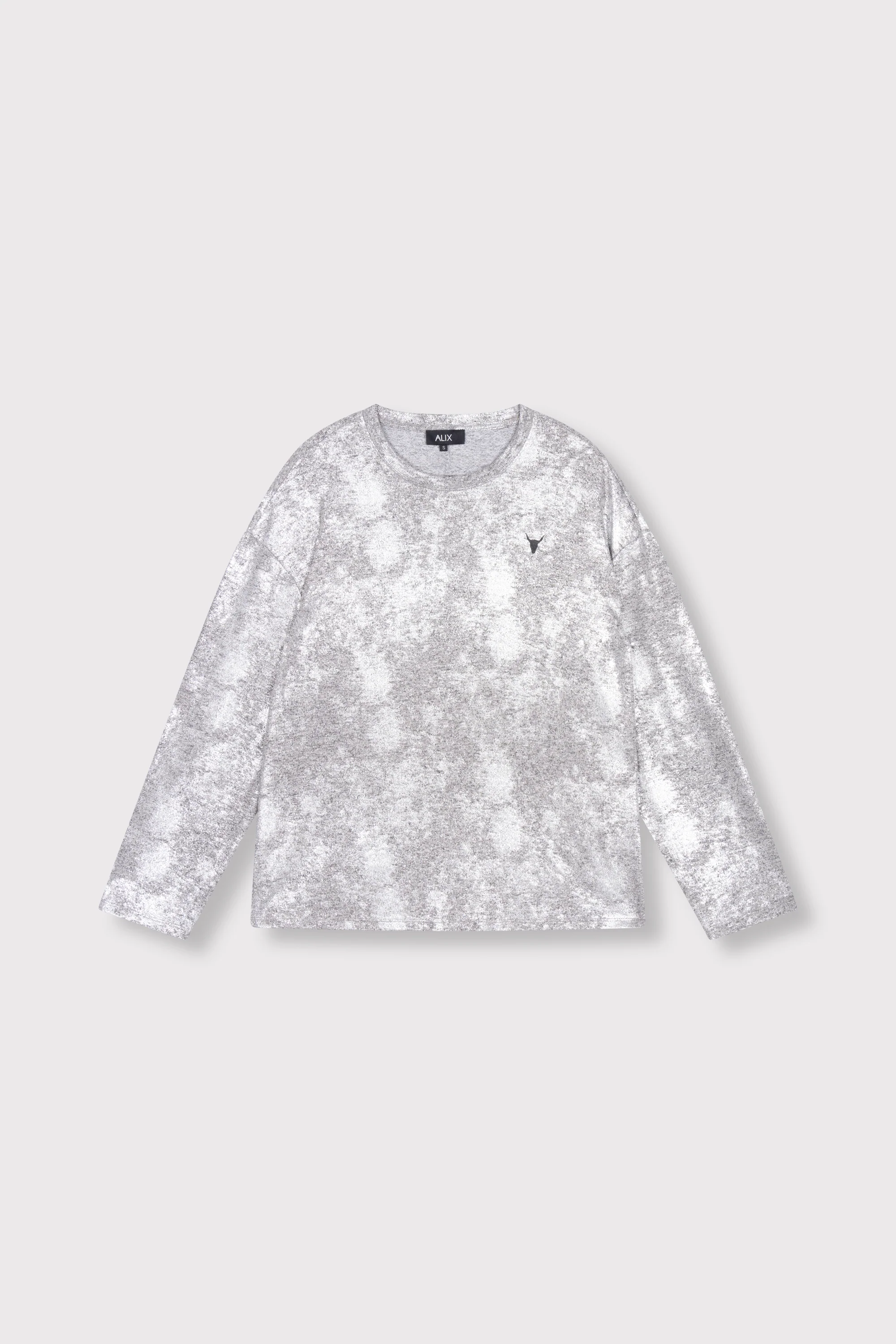 T-shirts lange mouw zilver ALIX The Label - Image 3