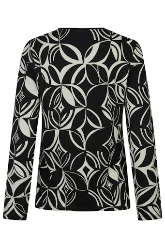 T-shirts lange mouw zwart Barbara Lebek - Image 2