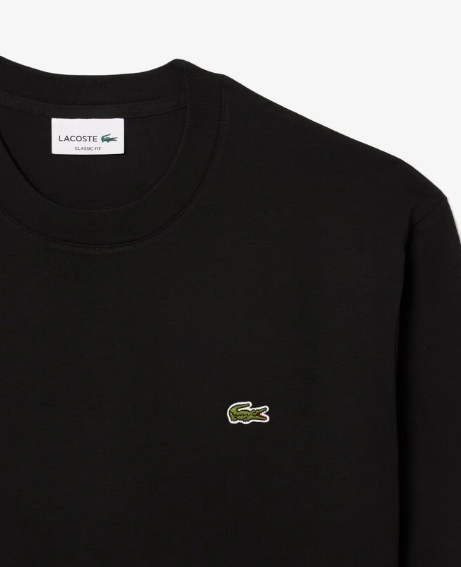 T-shirts lange mouw zwart Lacoste - Image 3
