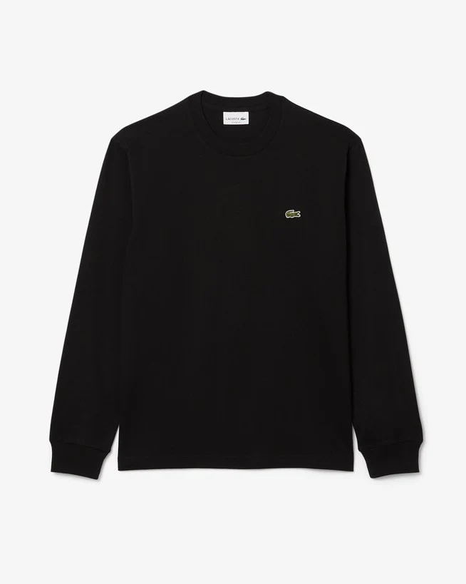T-shirts lange mouw zwart Lacoste - Image 4