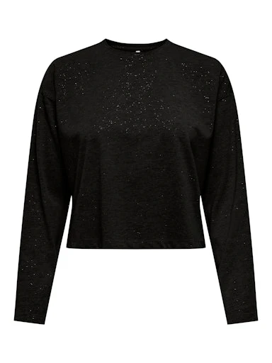 T-shirts lange mouw zwart ONLY