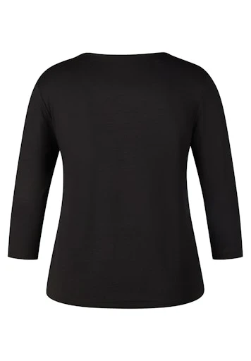 T-shirts lange mouw zwart Rabe - Image 2