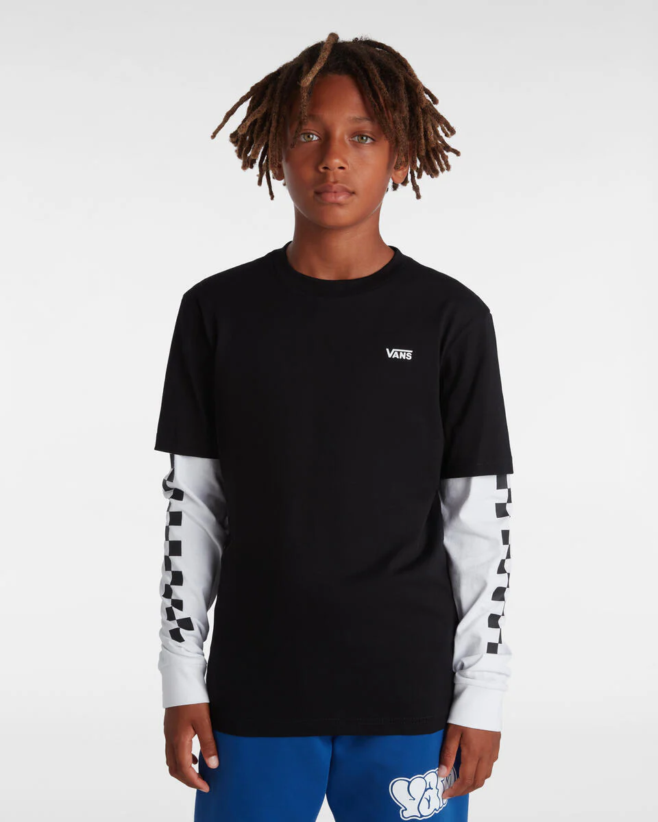 T-shirts lange mouw zwart Vans