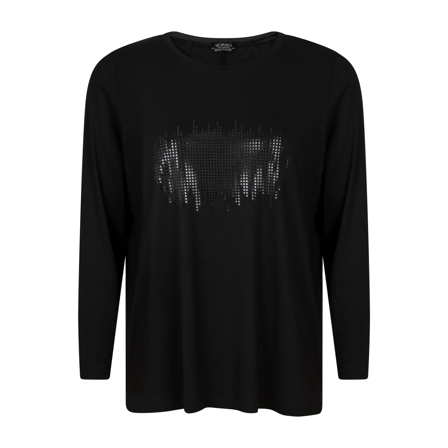 T-shirts lange mouw zwart Verpass