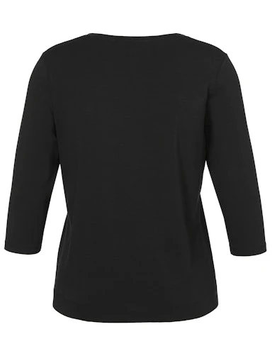 T-shirts lange mouw zwart Via Appia Due - Image 2