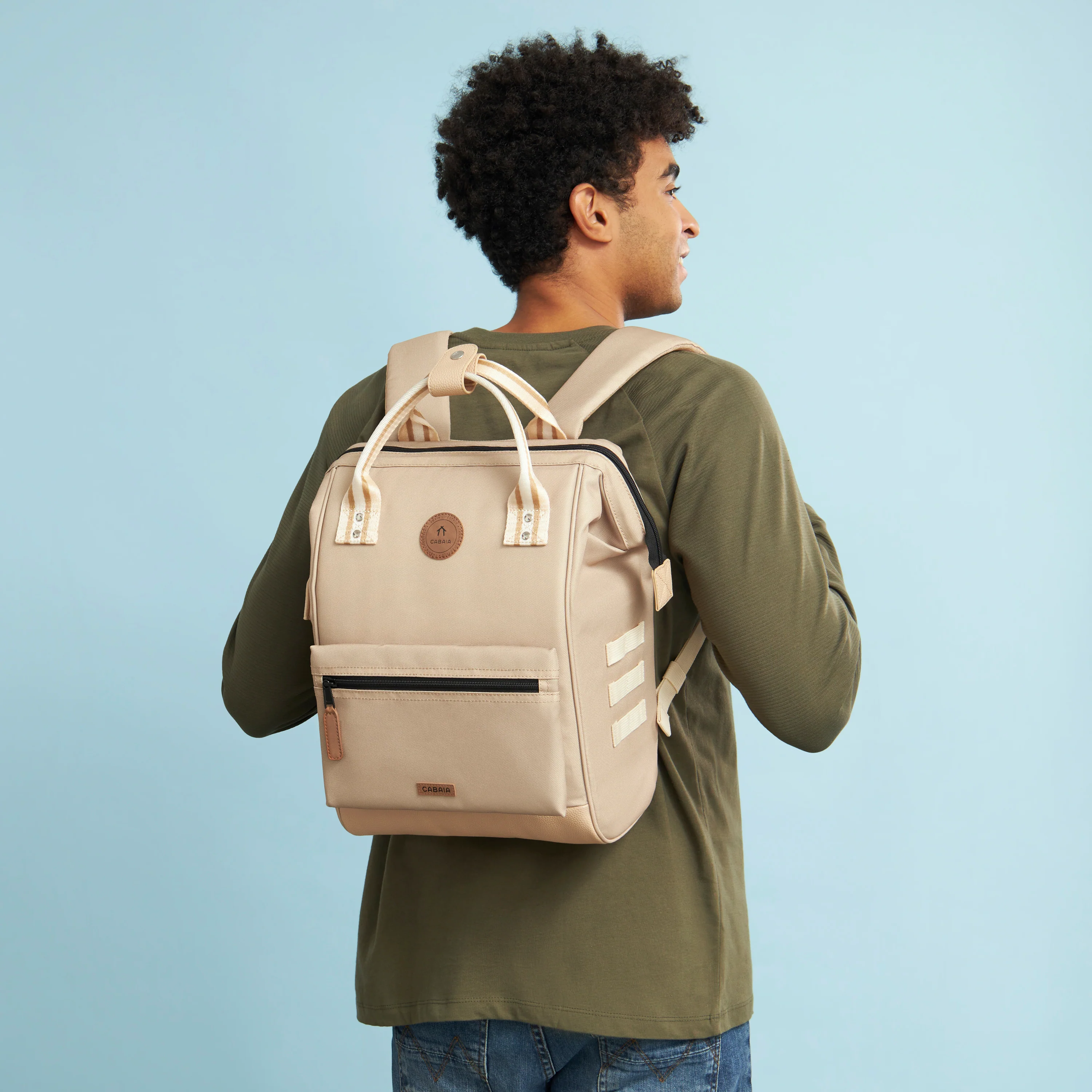 Tassen/Rugzakken beige Cabaïa