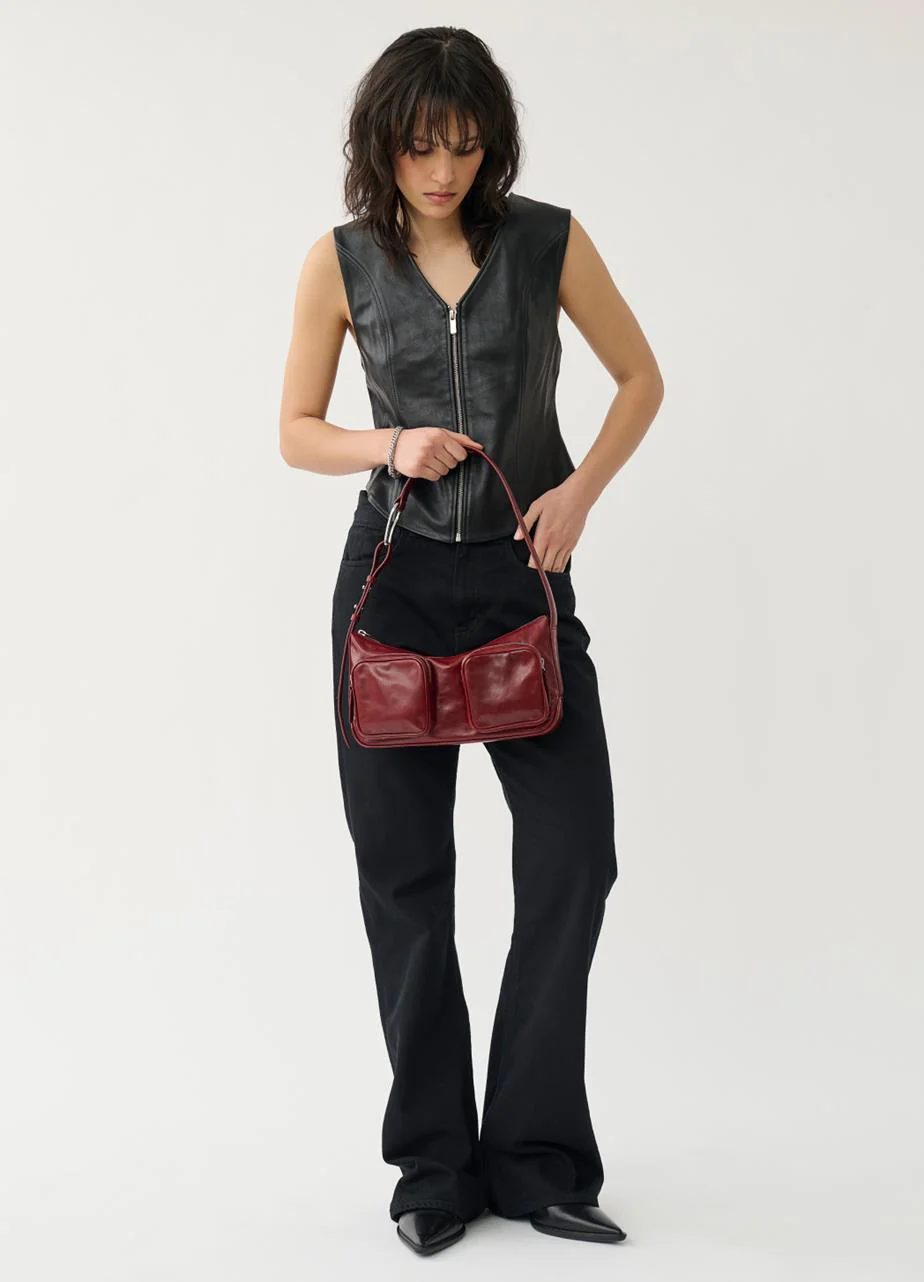 Handtassen rood Vagabond - Image 2