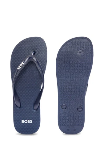 Teenslippers blauw Boss Men Black - Image 2