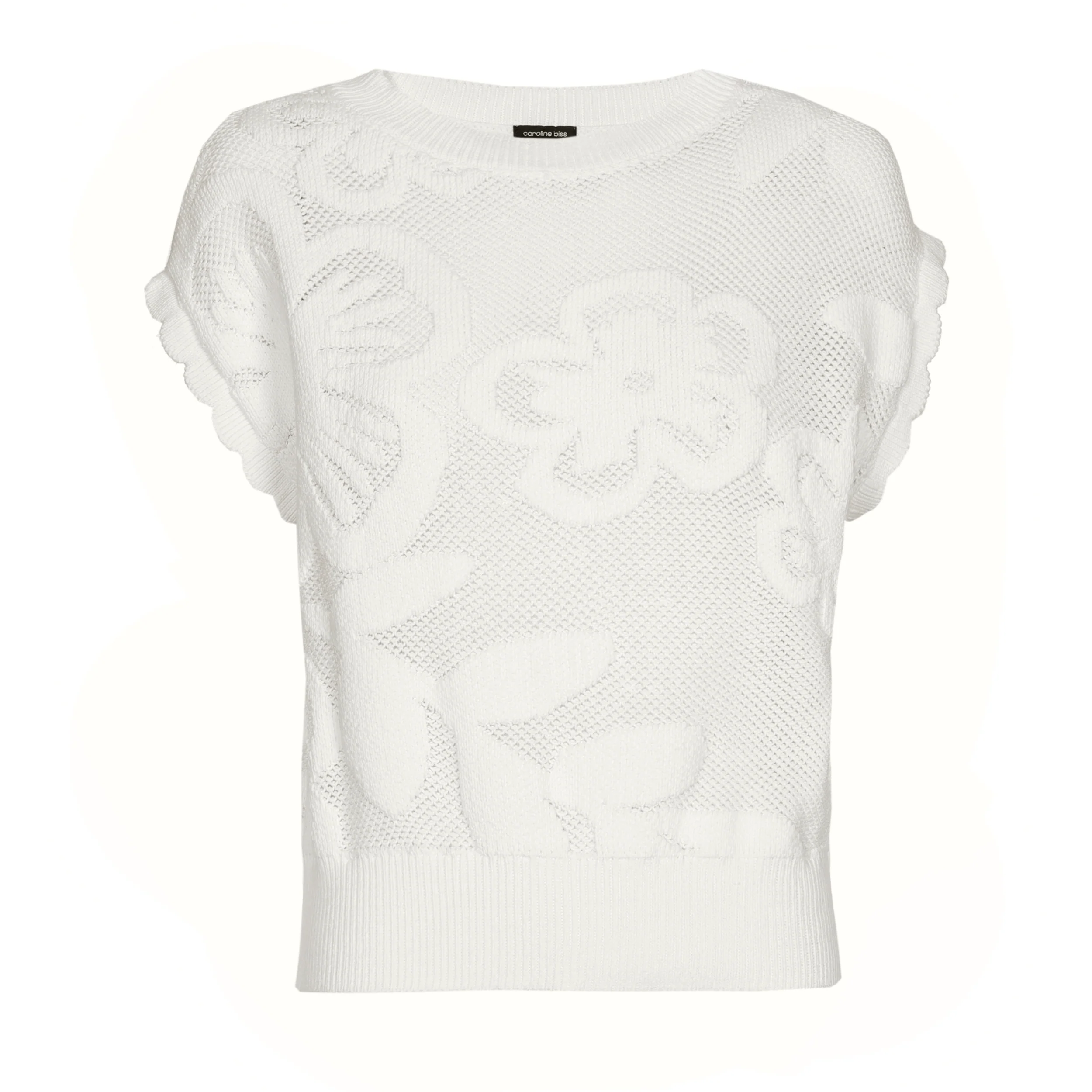 T-shirts korte mouw beige Caroline Biss - Image 2