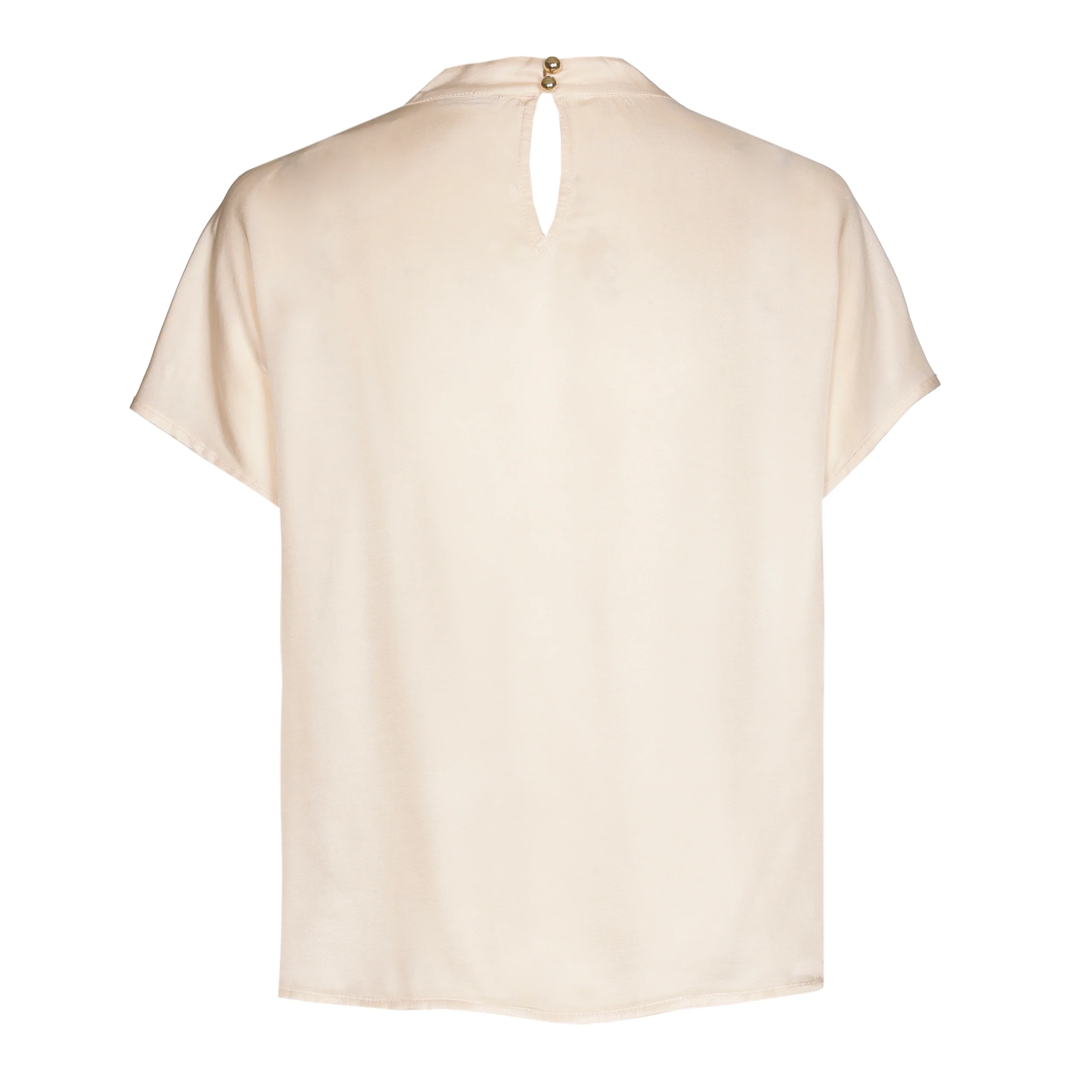 Blouses korte mouw beige Caroline Biss - Image 2